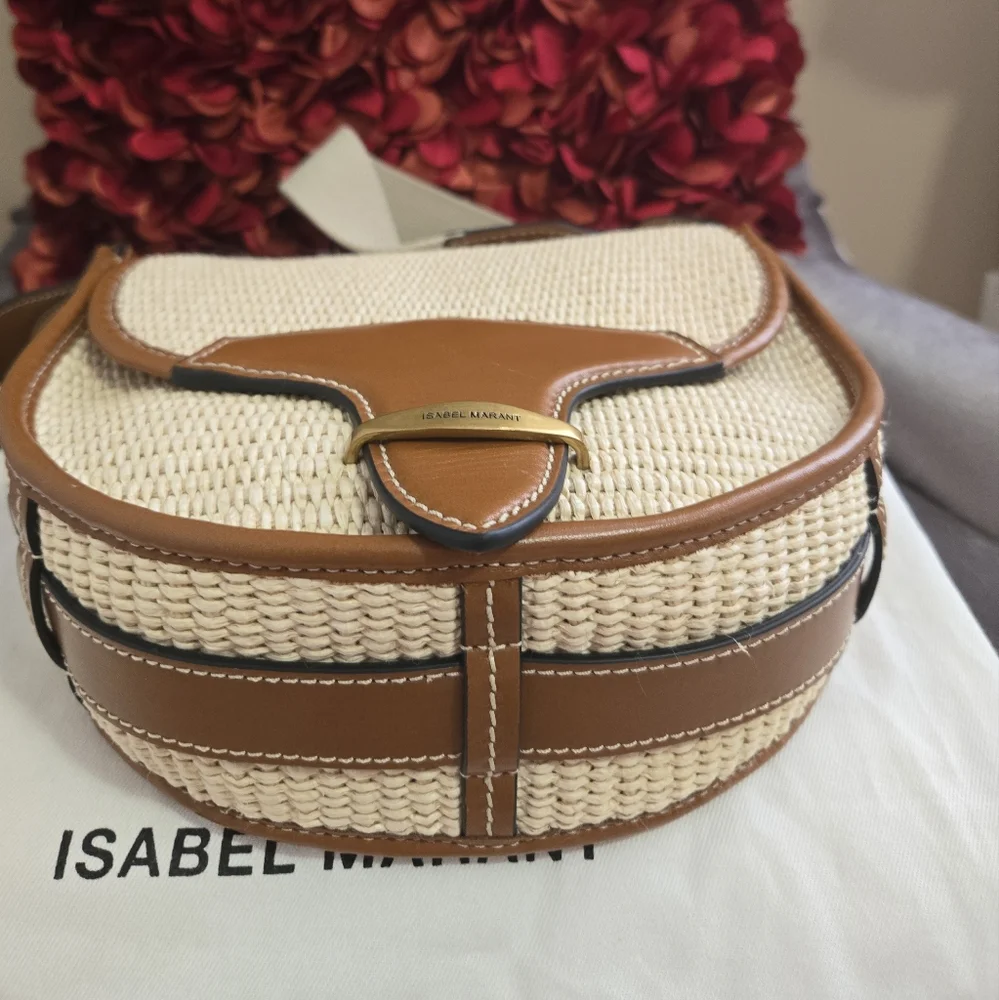 SOLD. ISABEL MARANT Beige Small Botsy Bag - Picture 14 of 16